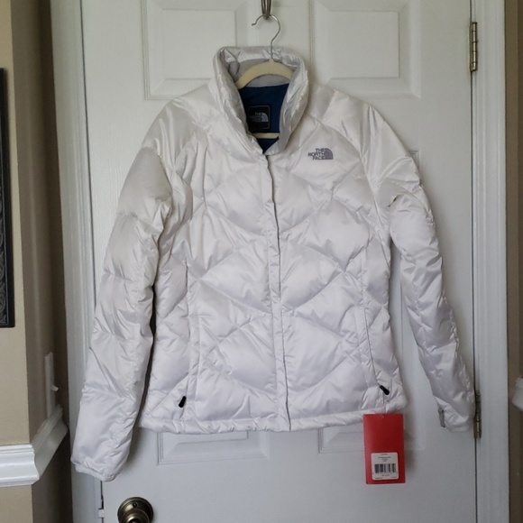 north face white puffer jacket